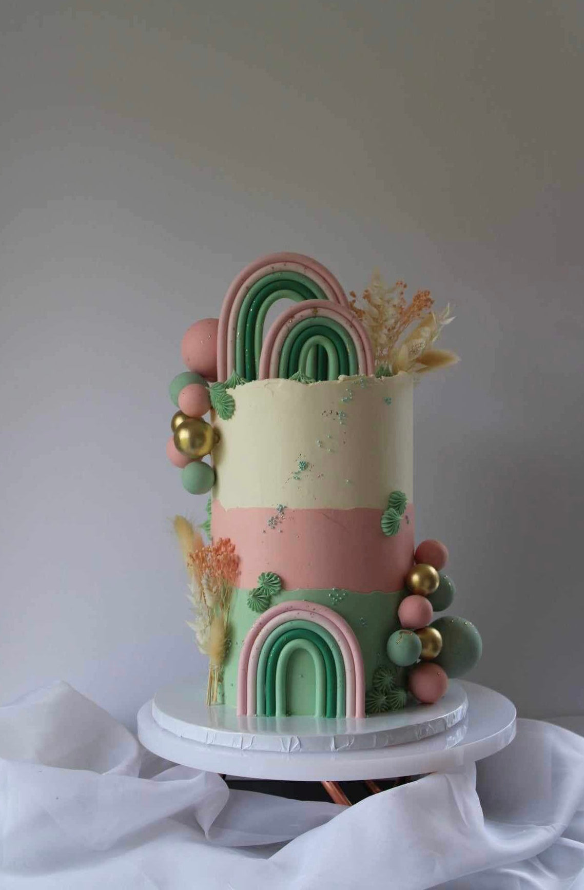 Rainbow children’s cake