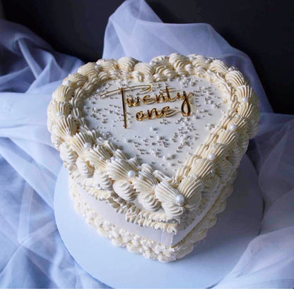 Heart Vintage Cake