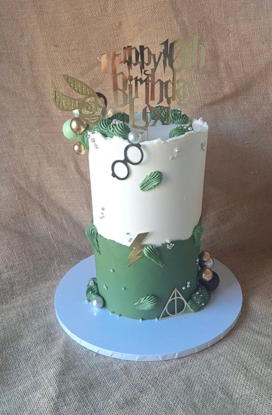 Themed birthday cake