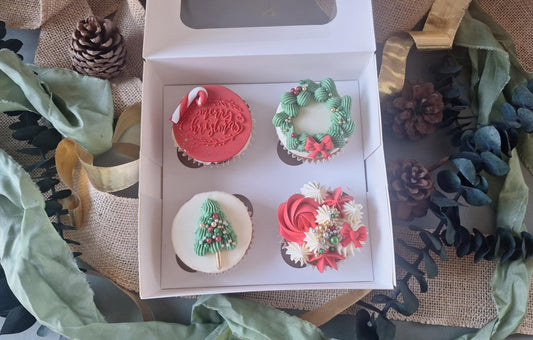 Christmas cupcakes